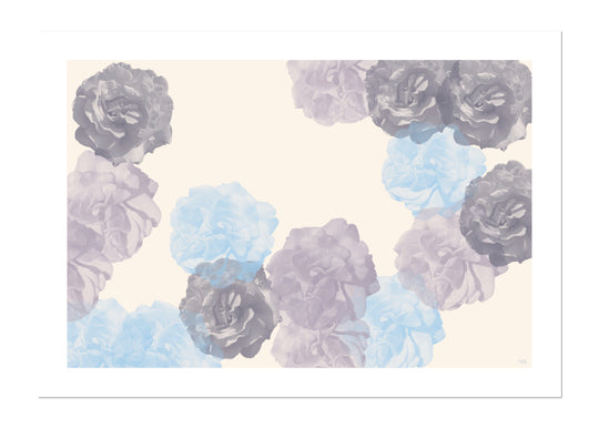 beige, blommor, mjuka blommor, elegant, Power of Flower-kollektion, botanisk konst