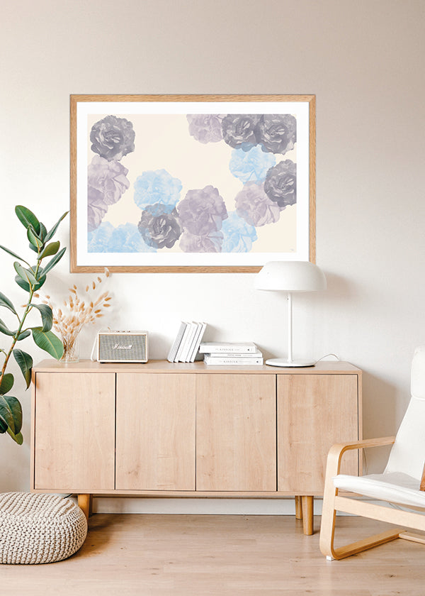 beige, light yellow, blooms, delicate, Power of Flower collection, minimalist
