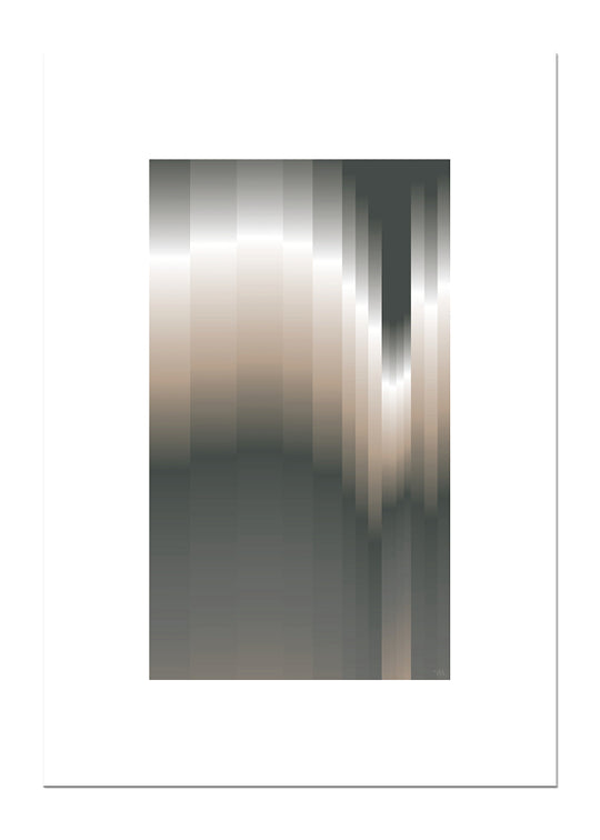 Striped Wave - Poster