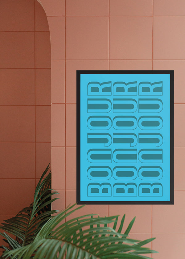 03 Bonjour - Poster - World of Words