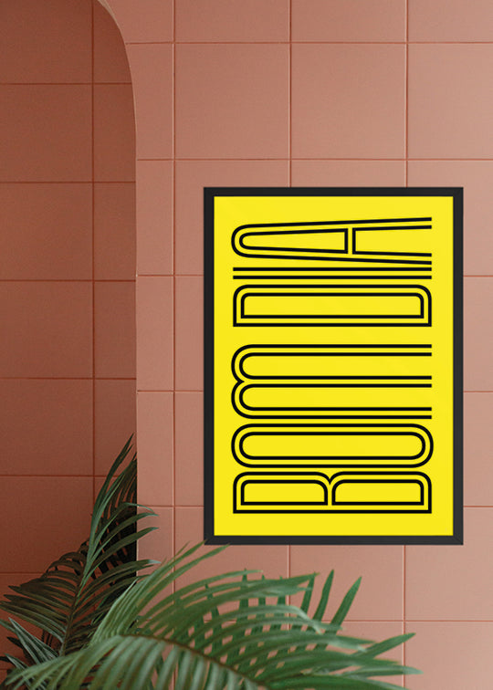 02 Bomdia - Poster - World of Words