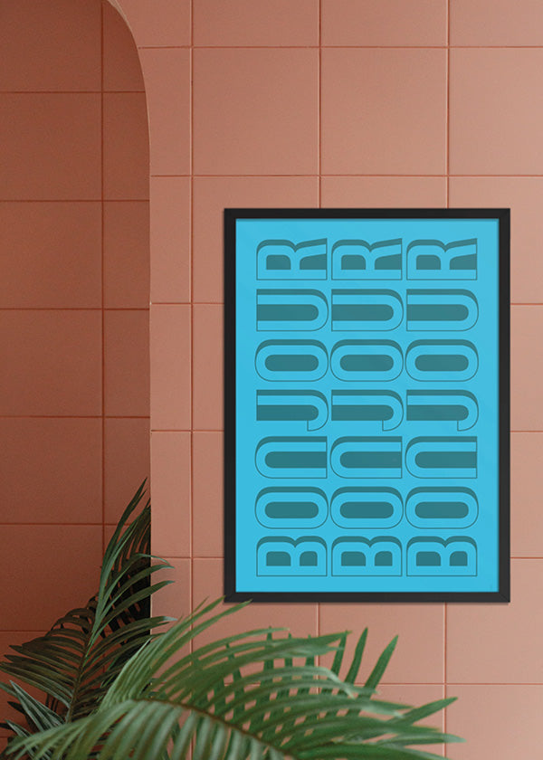 03 Bonjour - Poster - World of Words