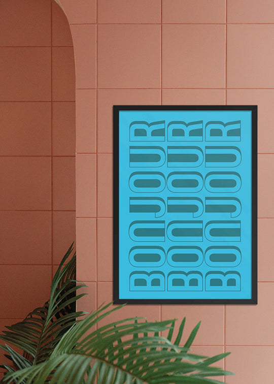 03 Bonjour - Poster - World of Words