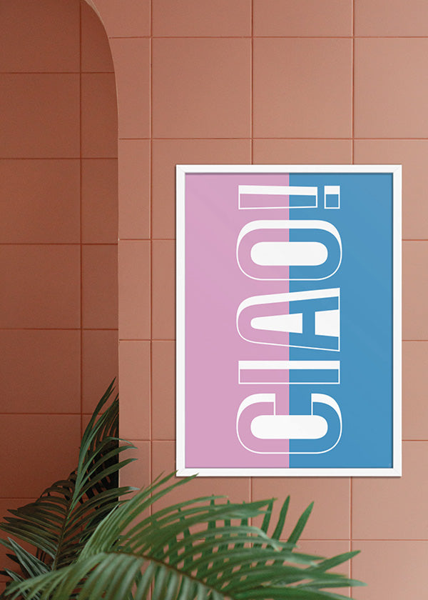 07 Ciao! - Poster - World of Words - Poster